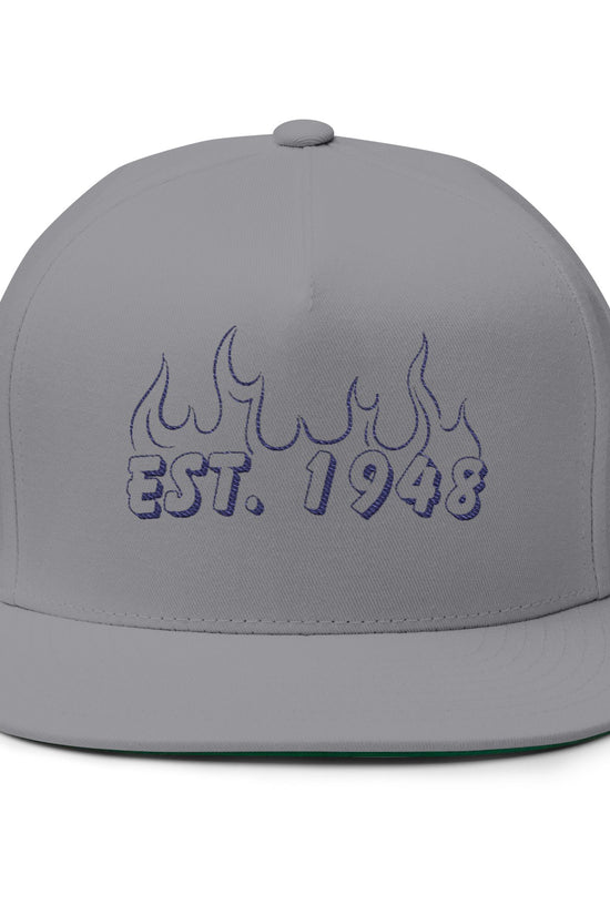 EST. 1948 Flame Snapback Cap