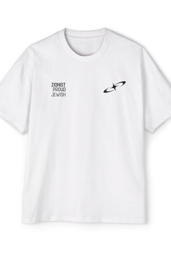 Zionist Proud Jewish Oversized Tee