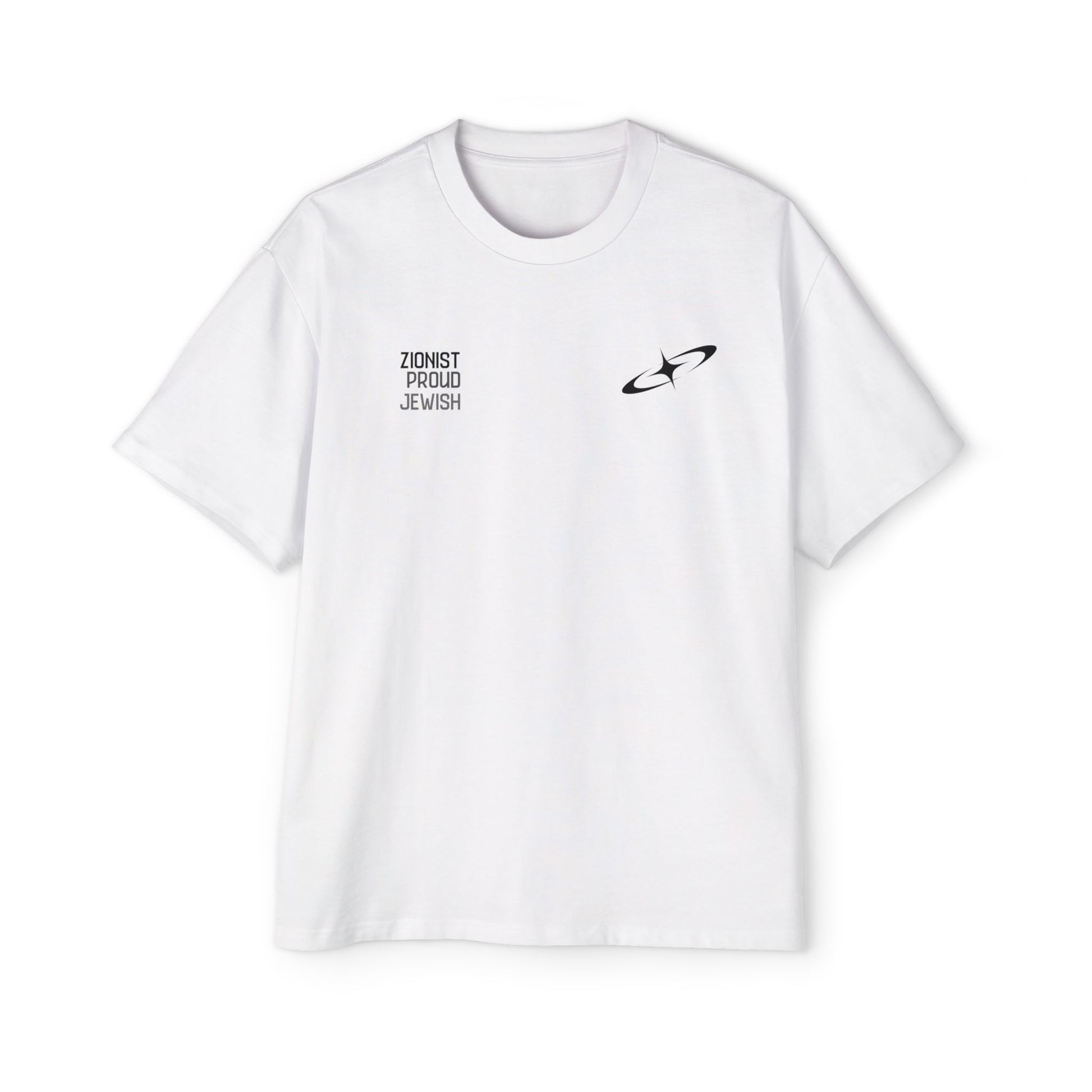 Zionist Proud Jewish Oversized Tee