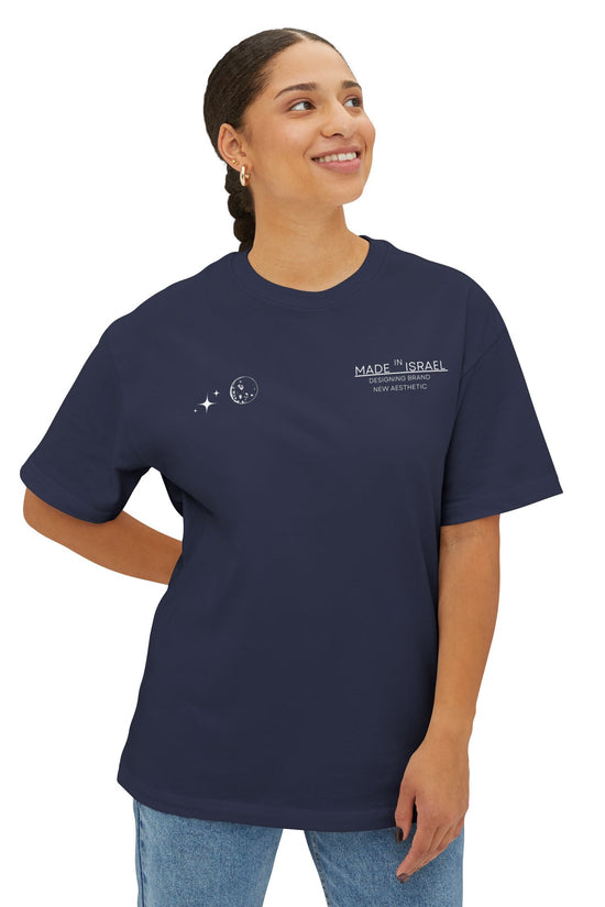 Made in Israel Minimal Oversized Boxy Tee