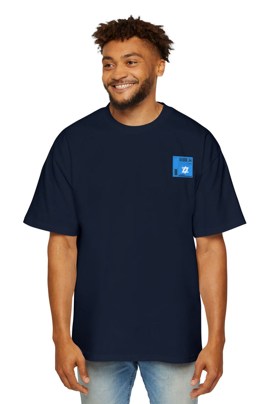 Oversized white Magen David – Modern Jewish Streetwear